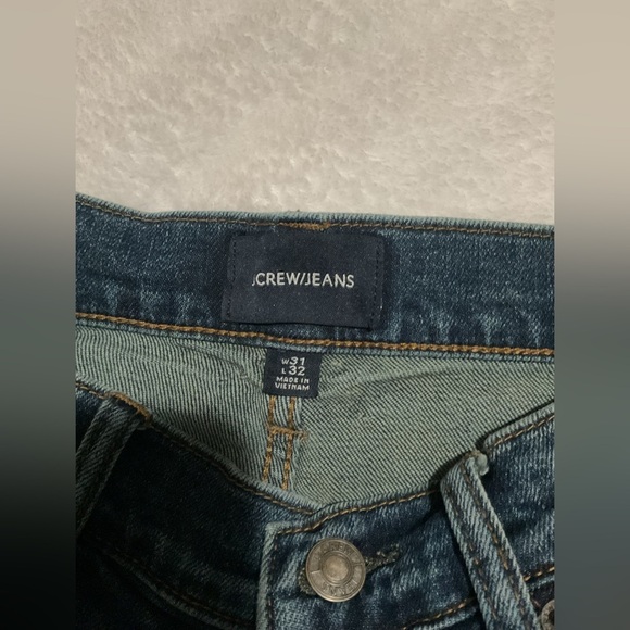 J. Crew Fit Denim Jean Actual 31/32 - Picture 11 of 11